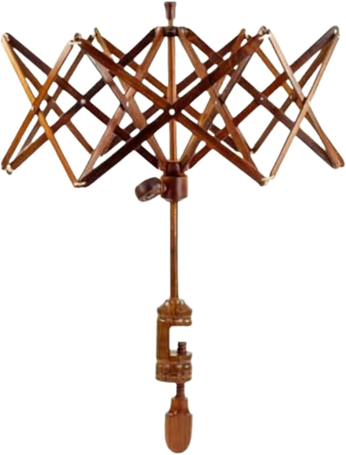 Hand Operated Yarn Ball Winder | Swift, Yarn, Wool, and String Holder| Knitting & Crochet Accessories Galaxy Indiacraft (Natural Rosewood)…