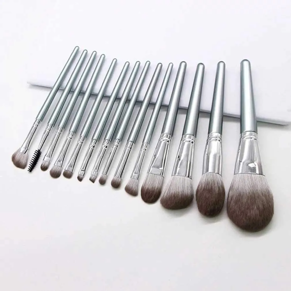 HAYNAH Marycan 14pcs Makeup Brushes Set Foundation Blush Natural Soft Eyeshadow Professional Cosmetic Brush (Color : Green)