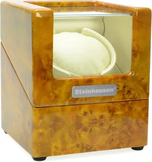 Heritage Single Watch Winder with Ultra Quiet Motor and Multiple Modes