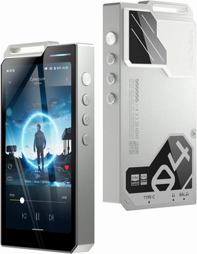 HiBy R4 mp3 & mp4 Players spotify Player with Bluetooth and WiFi 4-Way HiFi DAP Android 12 OS 3.5mm po 4.4mm bal 32G 2TB Scalable Memory