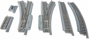 HO Scale Model Track Expander Set - Power-Loc Track(Tm) Medium