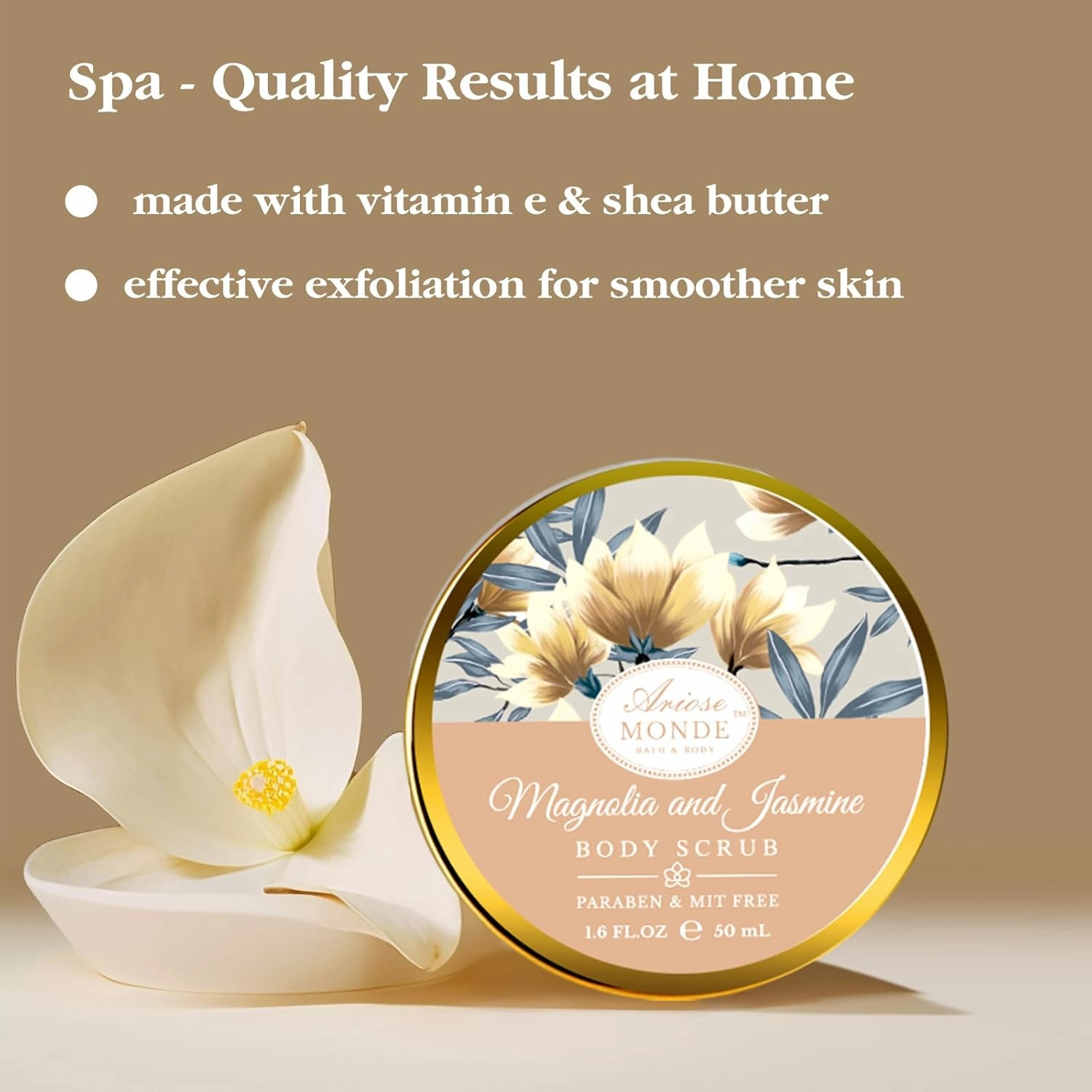 Home Spa Gift Basket, Bath Spa Kit for Women, with Body Lotion, Shower Gel, Bubble Bath, Body Scrub, Bath Salt, Bath Bomb, Bath Gift Set for Mother, Wife Her, with Magnolia and Jasmine Scent