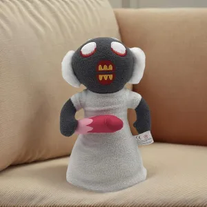 Horror Grandma Plush Toy, 9.8 Inches Long Plushies Toys,Soft Stuffed Monster Doll, Great Gifts for Kids Boys Girls Birthday Gifts