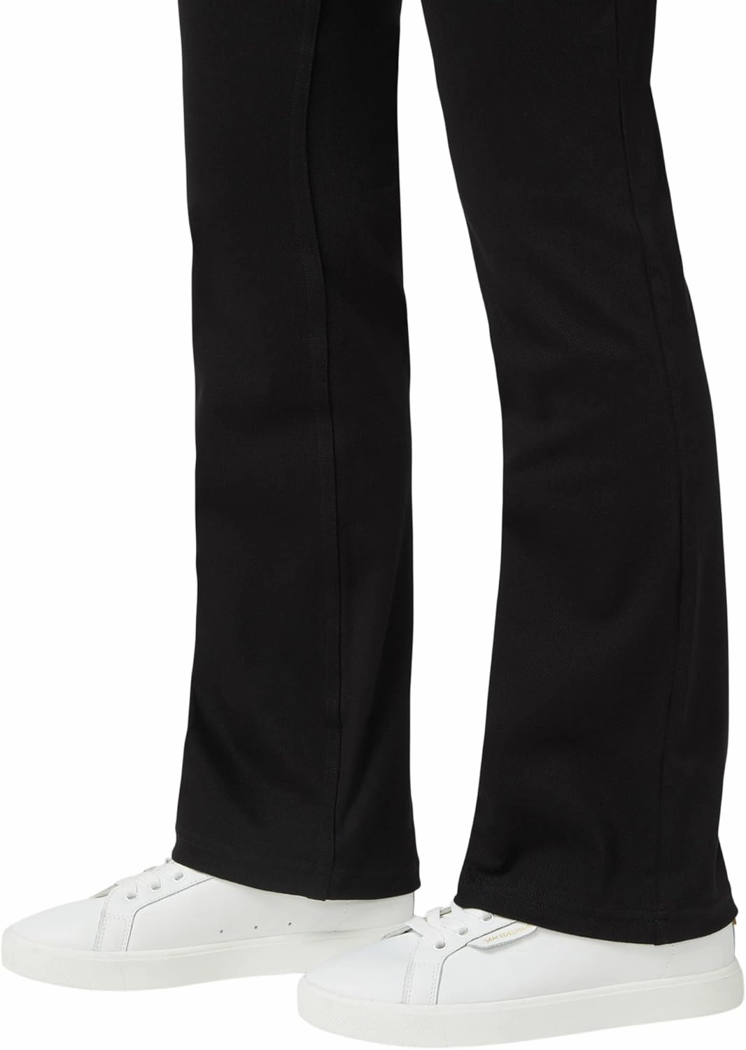 HUE Women's Ultra Soft High Waist Denim Baby Bootcut Leggings