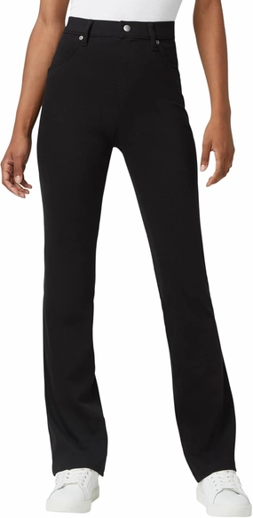 HUE Women's Ultra Soft High Waist Denim Baby Bootcut Leggings