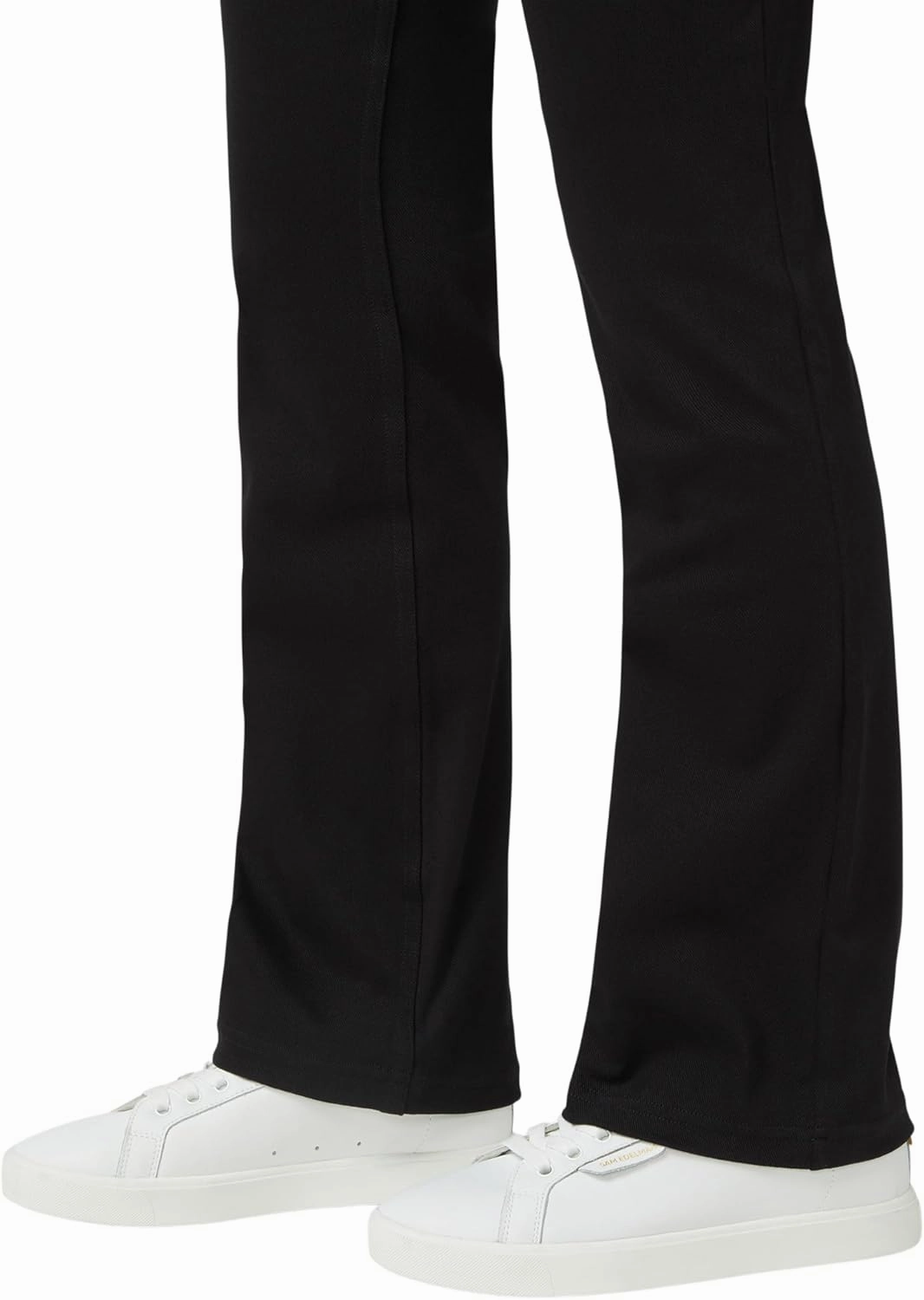 HUE Women's Ultra Soft High Waist Denim Baby Bootcut Leggings