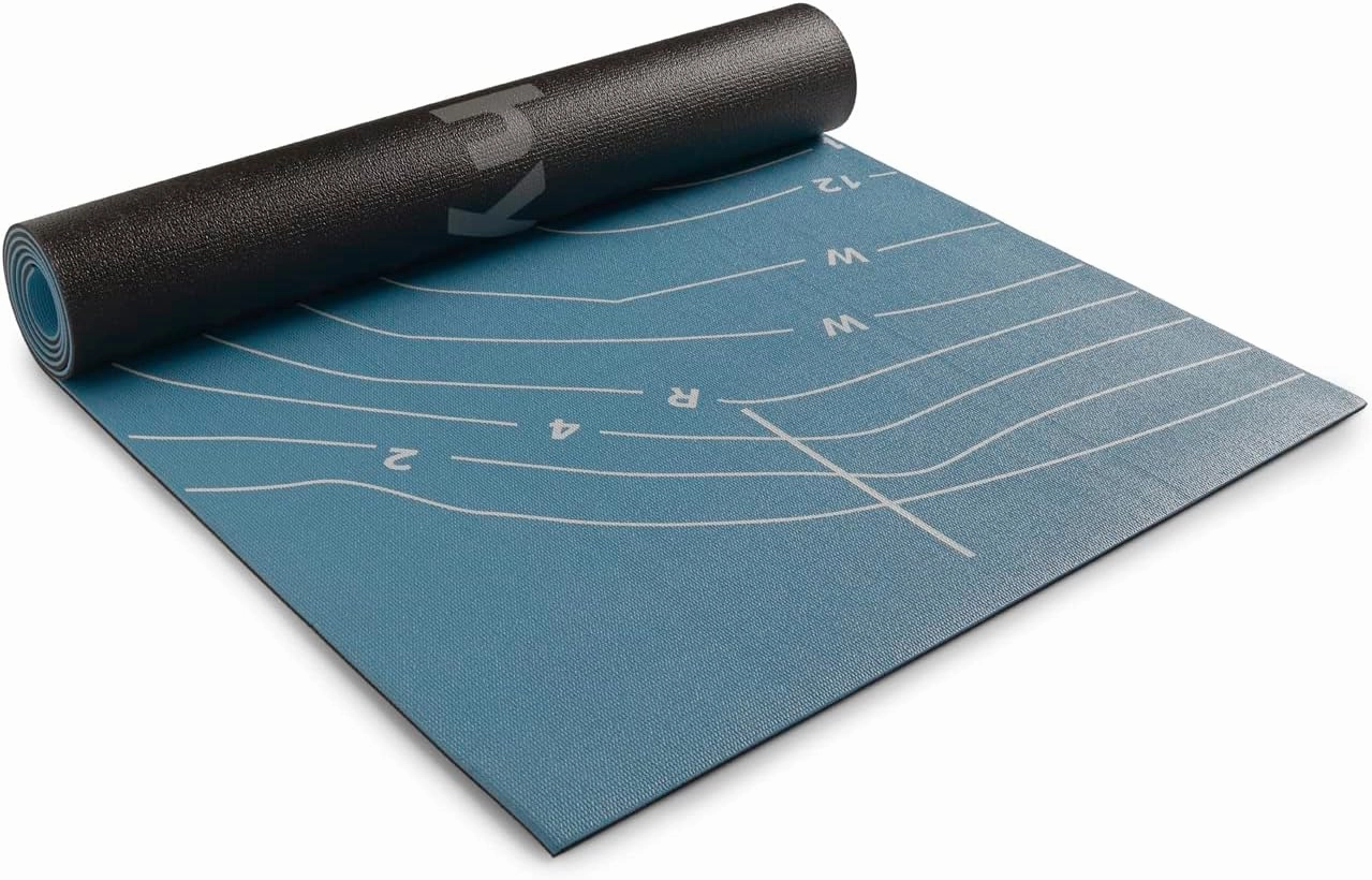 Hydrow Multi-Use Workout Mat - Non-Slip, Two-Sided Mat for Yoga, Pilates, Strength Training