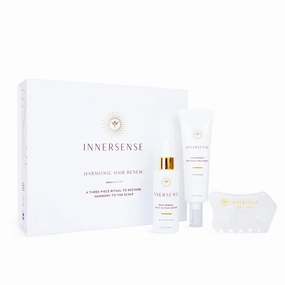 Innersense Organic Beauty - Natural Hair Renew Scalp Care Set | 3 Piece Kit For Optimal Hair Growth