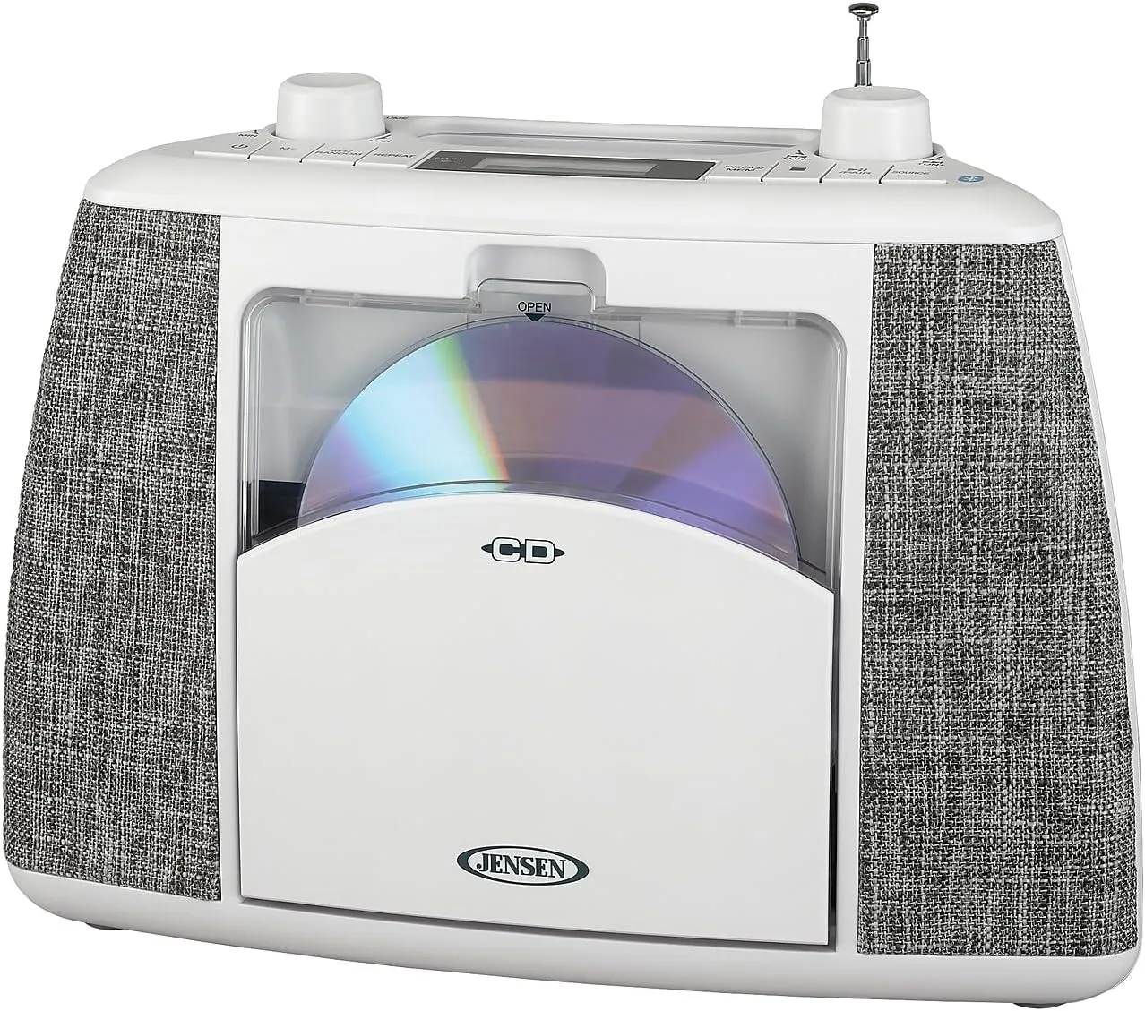 JENSEN Portable Bluetooth CD Music System