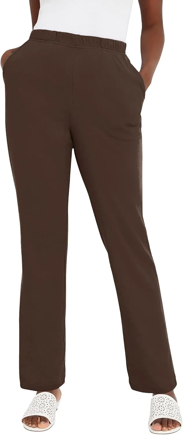 Jessica London Women's Plus Size Soft Ease Pant