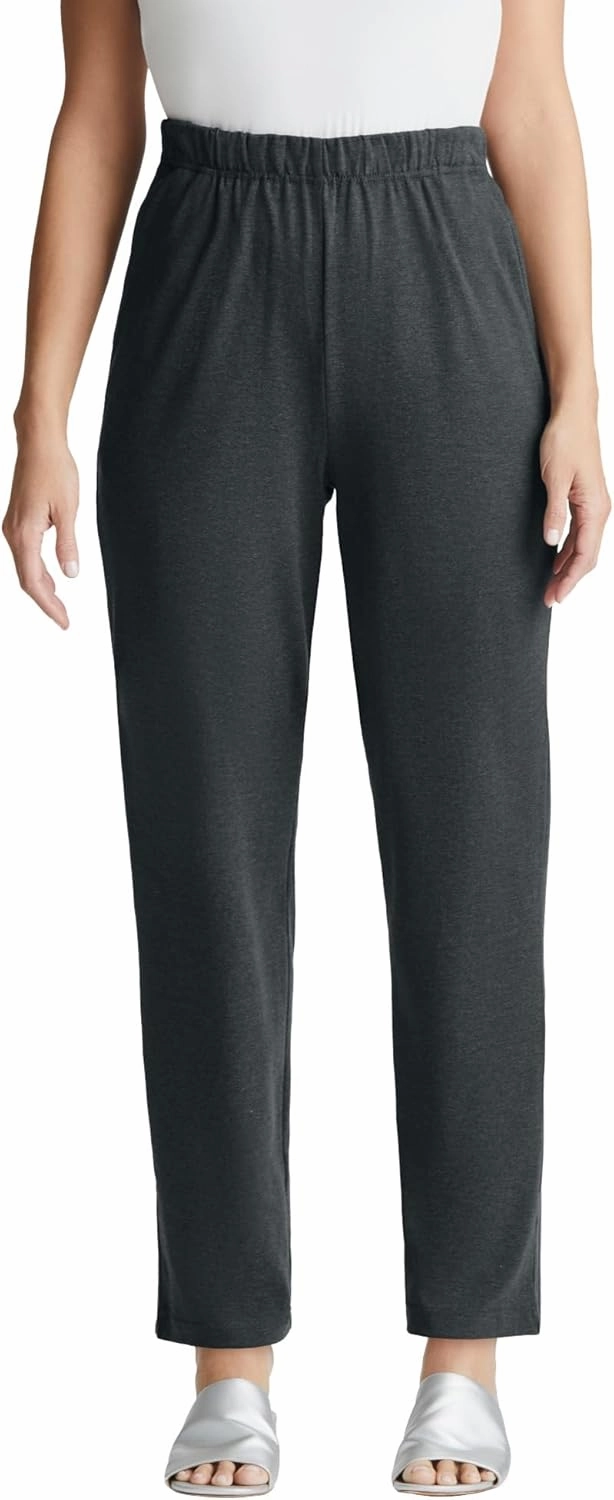 Jessica London Women's Plus Size Soft Ease Pant