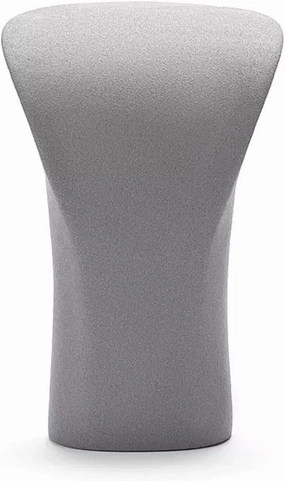 Jewelry Holder Stand Grey Velvet Jewelry Display Bust, Necklace Mannequin Holder Stand Necklace Pendant Chain Jewelry Bust Display Holder for Retail Stores and Trade Shows Jewelry Display