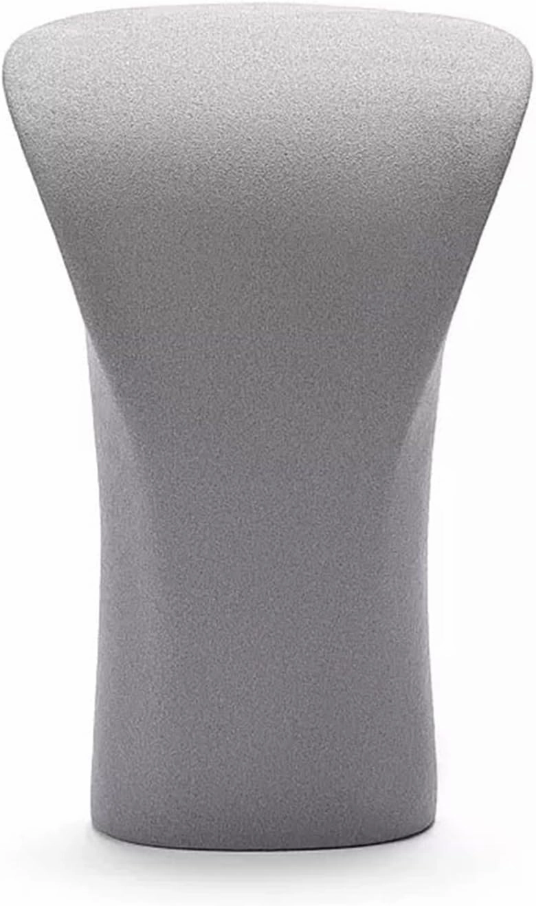 Jewelry Holder Stand Grey Velvet Jewelry Display Bust, Necklace Mannequin Holder Stand Necklace Pendant Chain Jewelry Bust Display Holder for Retail Stores and Trade Shows Jewelry Display