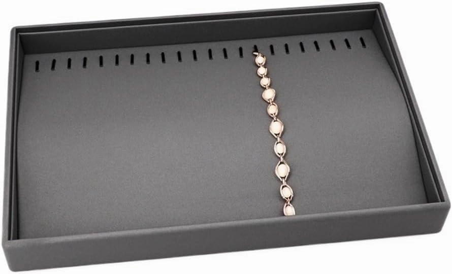 Jewelry Holder Stand Necklace Bracelet Counter Pieces Home Storage Display Tray Black Jewelry Display