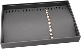 Jewelry Holder Stand Necklace Bracelet Counter Pieces Home Storage Display Tray Black Jewelry Display