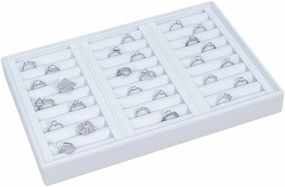 Jewelry Holder Stand Ring Display Stand Fluted Microfiber Ring Holder Jewelry Ring Display Props Jewelry Display