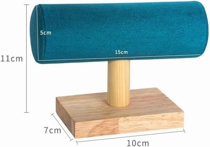 Jewelry Holder Stand Wooden Jewelry Jewelry Rack Store Mall Shooting Accessories Window Display Props Storage Ornaments Jewelry Display(Small)