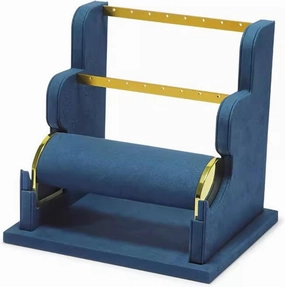Jewelry Towers Earring Display Holder, Velvet Jewelry Display Stand, Detachable Bracelet Display Organizer Stand, Jewelry Holder for Watch Display Jewelry Rack (Color : C)