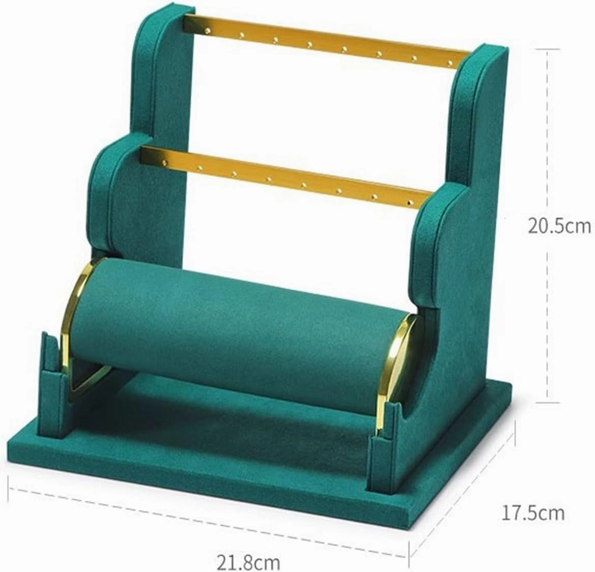 Jewelry Towers Earring Display Holder, Velvet Jewelry Display Stand, Detachable Bracelet Display Organizer Stand, Jewelry Holder for Watch Display Jewelry Rack (Color : E)