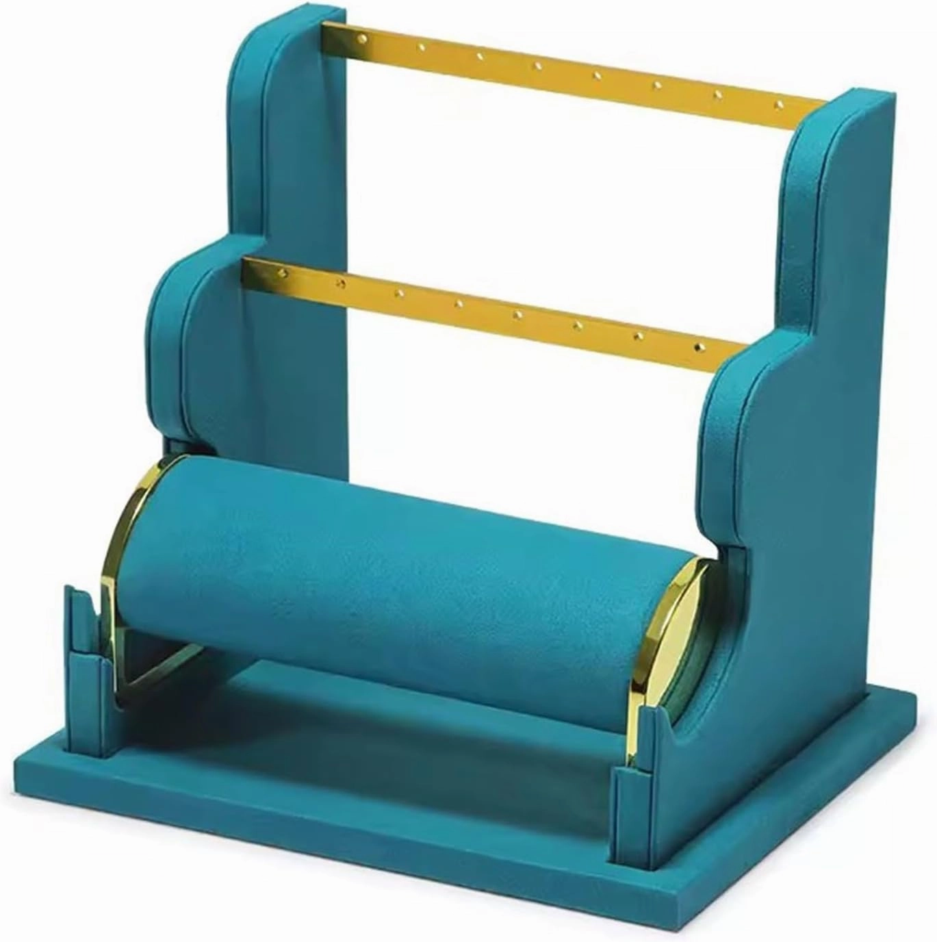 Jewelry Towers Earring Display Holder, Velvet Jewelry Display Stand, Detachable Bracelet Display Organizer Stand, Jewelry Holder for Watch Display Jewelry Rack (Color : E)