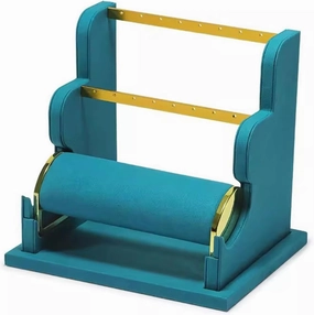 Jewelry Towers Earring Display Holder, Velvet Jewelry Display Stand, Detachable Bracelet Display Organizer Stand, Jewelry Holder for Watch Display Jewelry Rack (Color : E)