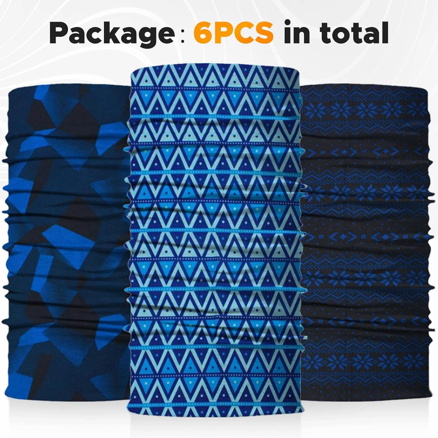JOEYOUNG Headwear, Bandana, Neck Gaiter Head Wrap Headband Balaclava Magic Scarf