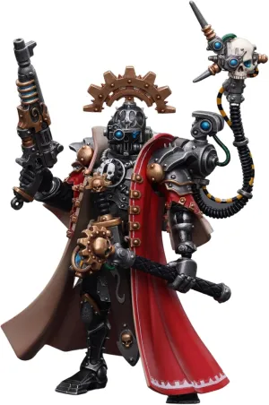 JOYTOY 1/18 Warhammer 40,000 Action Figure Adeptus Mechanicus Skitarii Marshal Collection Model (4.8 inch)