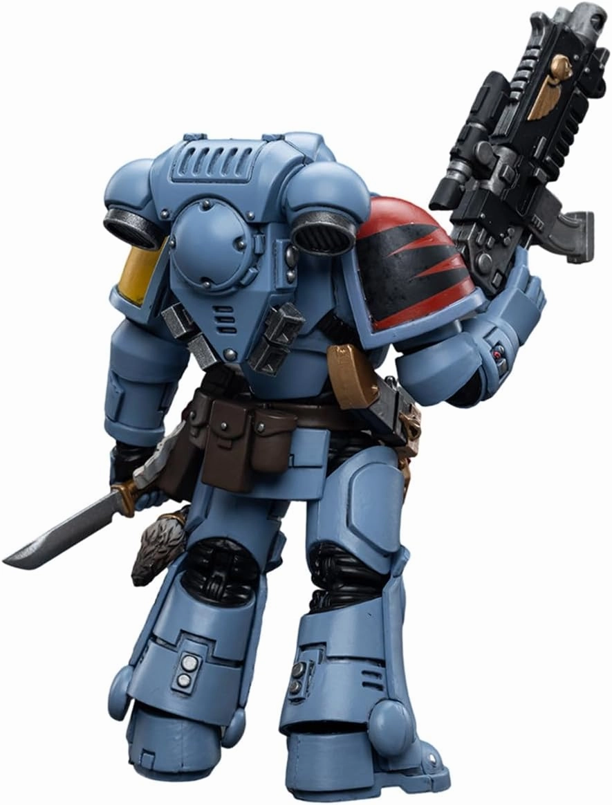 JOYTOY 1/18 Warhammer 40,000 Action Figure Space Wolves Intercessors, Warhammer 40K, Collection Model 4.2inch
