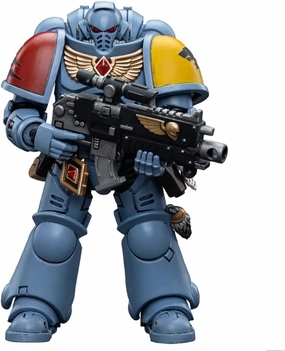 JOYTOY 1/18 Warhammer 40,000 Action Figure Space Wolves Intercessors, Warhammer 40K, Collection Model 4.2inch
