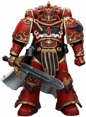 JOYTOY Warhammer 40,000 Blood Angel Legion Praetor (Paragon Blade Equipment), 1/18 Scale Action Figure Complete