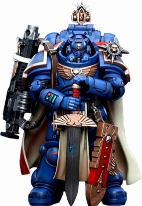 JOYTOY Warhammer 40K 1/18 Action Figures Ultramarines Captain with Master-Crafted Heavy Bolt Rifle 4.9Inch Collectible Model Partial pre-Sale Amount Available Around Jul.