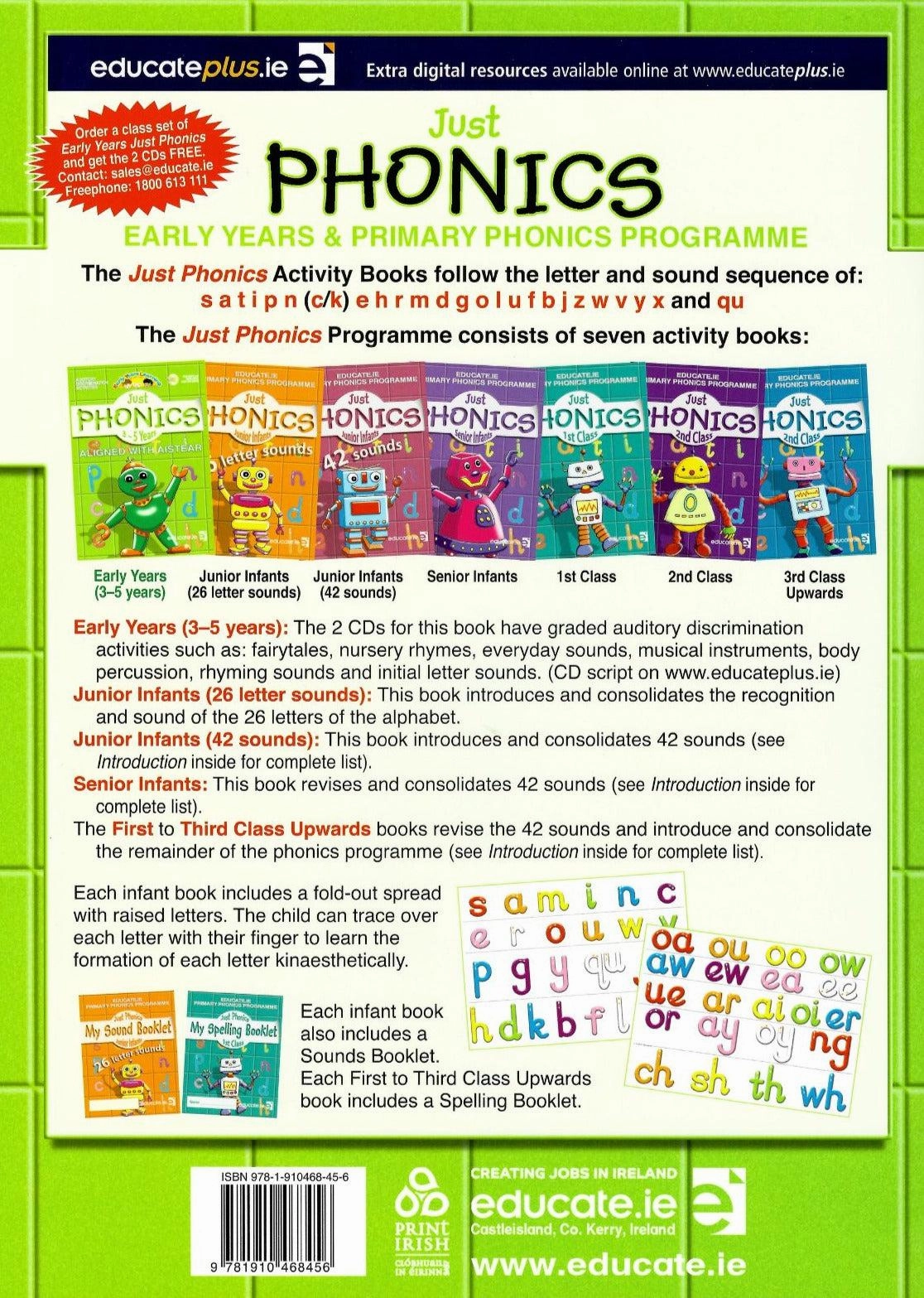 Just Phonics Early Years Learning (3-5years)