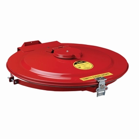 Justrite 26754 Vapor Trap Drum Lid, Red