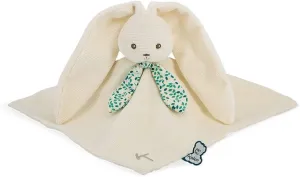 Kaloo - Square Doudou Rabbit Cream - Lapinoo - Soft Polyester and Micro-Velvet Baby Comfort Blankie - Early Development Toy - from Birth - K972206.