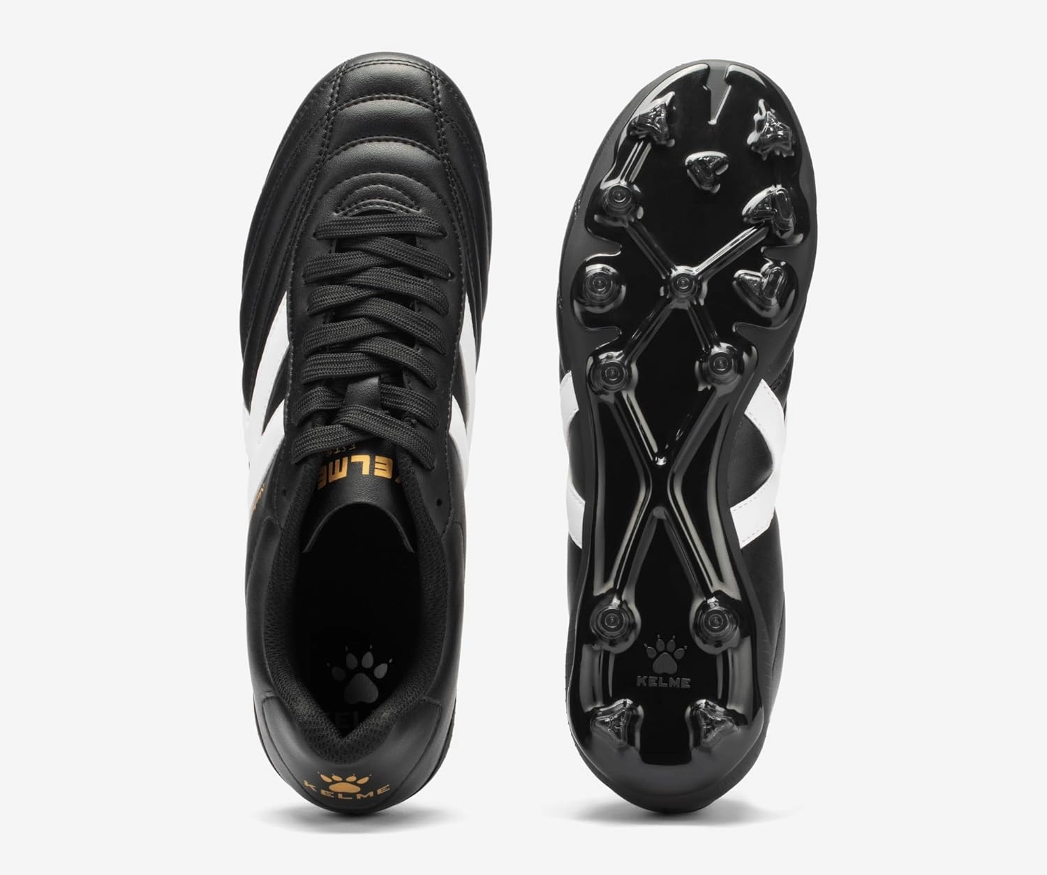 KELME Nebula Men's Soccer Cleats, Youth FG/AG Football Shoes, Athletic Lightweight Outdoor Firm Ground Training, Snug Fit