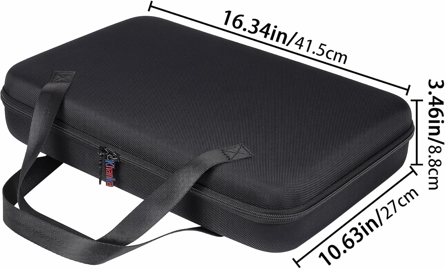 khanka Hard Travel Case Replacement for RODE RODECaster Duo Integrated Audio Production Studio