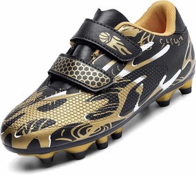 Kids Soccer Cleats Boys Girls Firm Ground Soccer Shoes Youth Professional Athletic Outdoor Football Cleats Shoes