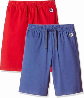 Kids Unisex 100% Cotton Casual Pull On Shorts for Boys and Girls 4-12 Years