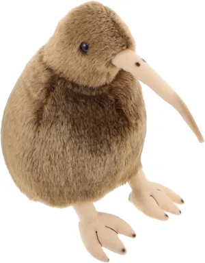 Kiwi Bird Stuffed Plush Toy: Kiwi Bird Plush Stuffed Doll Soft Furry Stuffed Animal Toys for Pets Dogs Puppy 12cm