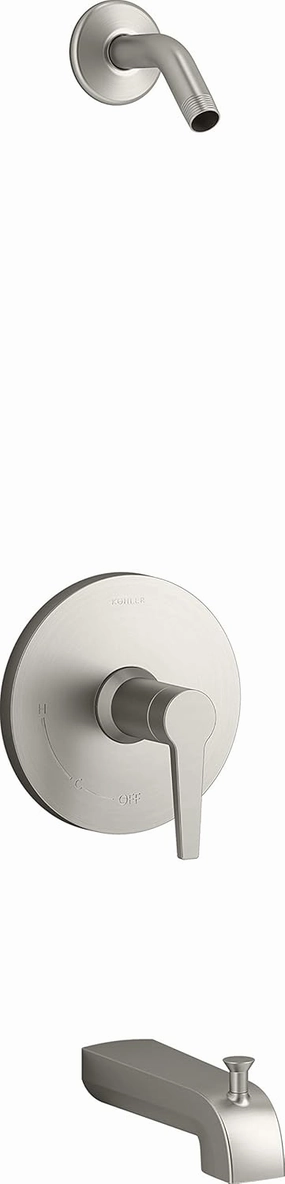 Kohler Pitch Rite-Temp bath and shower trim set, less showerhead