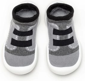 Komuello Baby and Toddler Shoes, Pull Up First Walker, Non Slip Bottom, Soft Cotton, Premium Sock Shoes - Walker