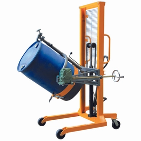 LES Steel & Plastic Drum Tipping Stacker
