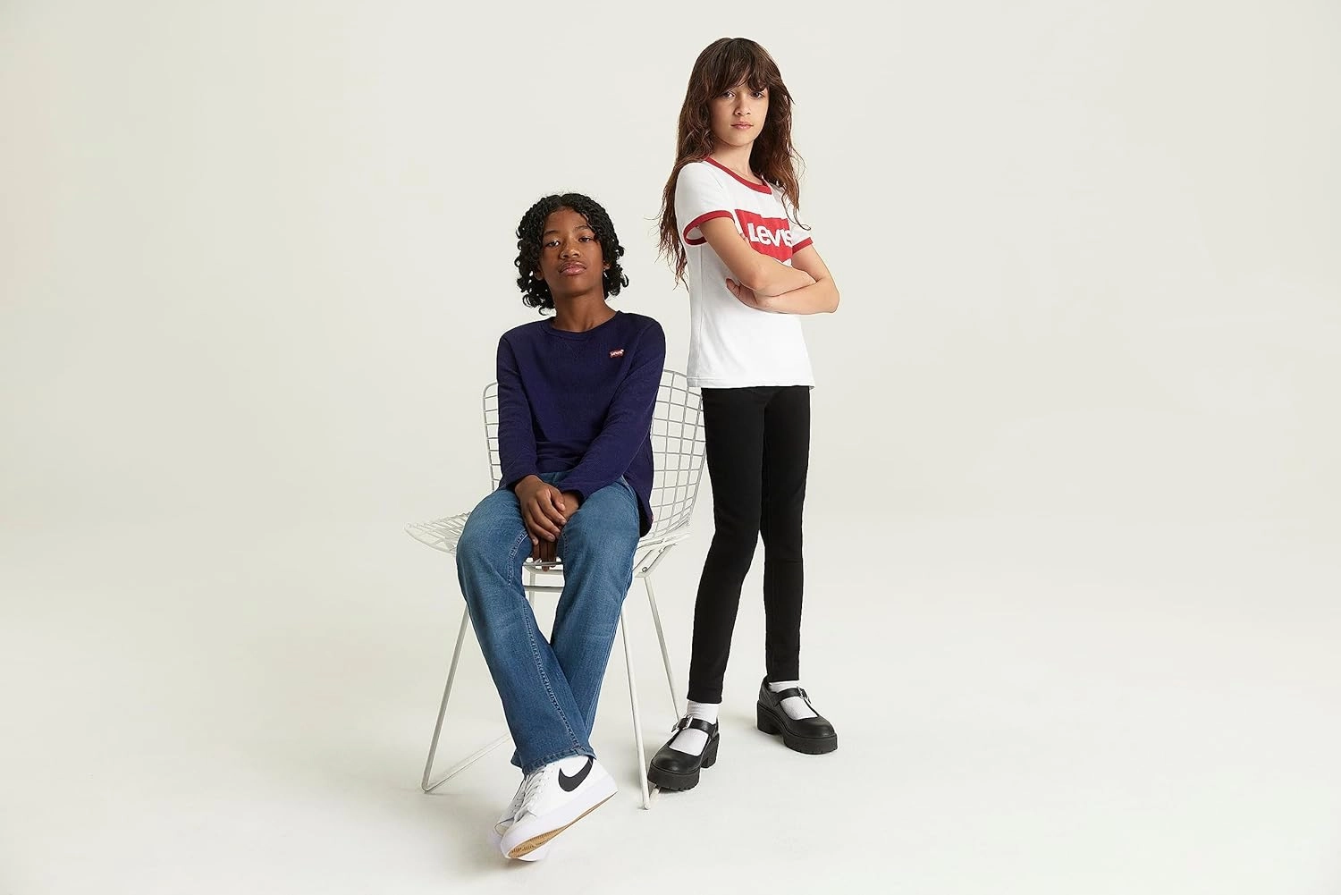 Levi's Girls' Skinny Fit Pull on Jeggings
