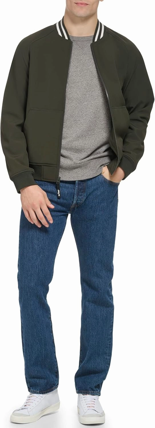 Levi's Men's Softshell Varsity Bomber Jacket