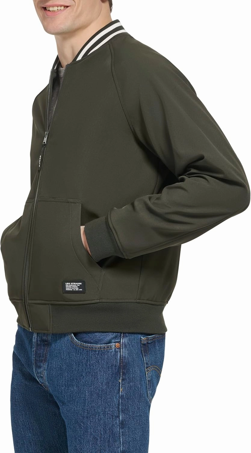 Levi's Men's Softshell Varsity Bomber Jacket