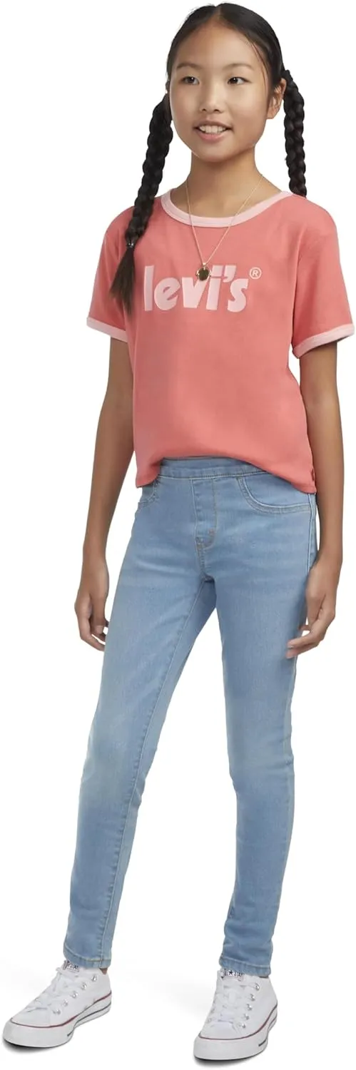 Levi's Girls' Skinny Fit Pull on Jeggings