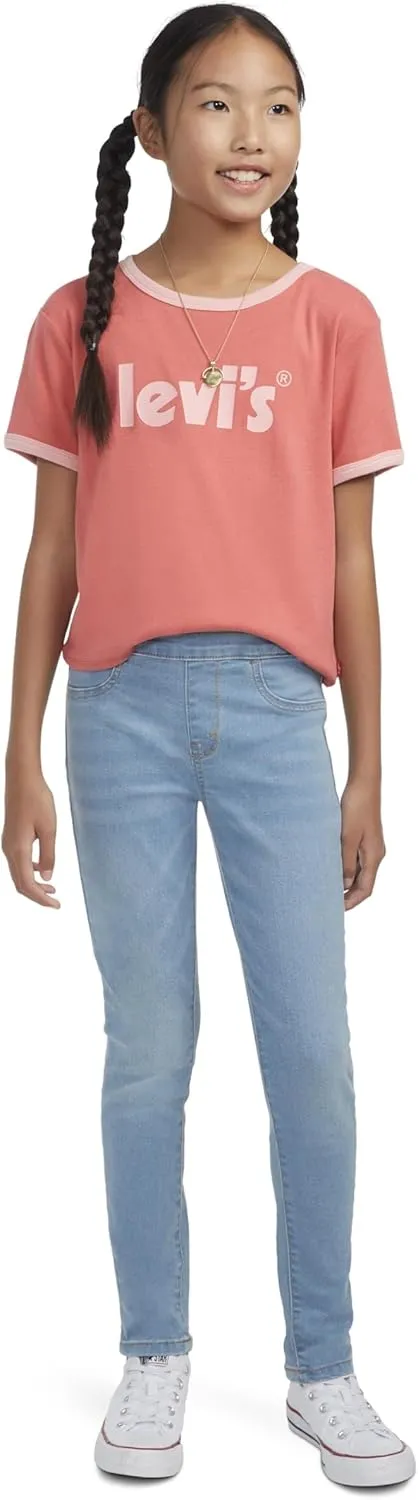 Levi's Girls' Skinny Fit Pull on Jeggings