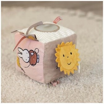 Little Dutch Fluffy Miffy Activity Cube - Pink
