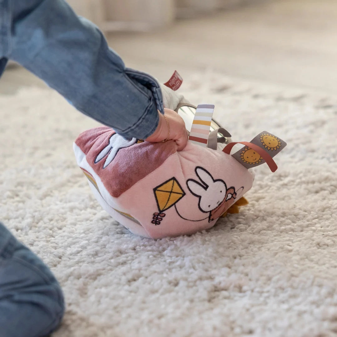 Little Dutch Fluffy Miffy Activity Cube - Pink