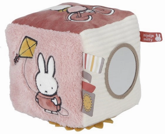 Little Dutch Fluffy Miffy Activity Cube - Pink
